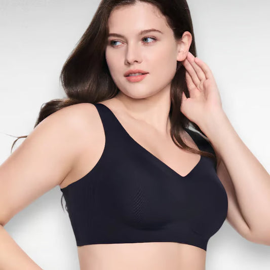 🎉Plus Size Wireless Bra -Seamless Full Coverage T-Shirt Bra