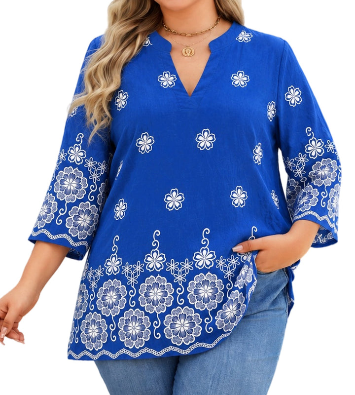 How to Style Plus Size Floral Tops Beyond One Season