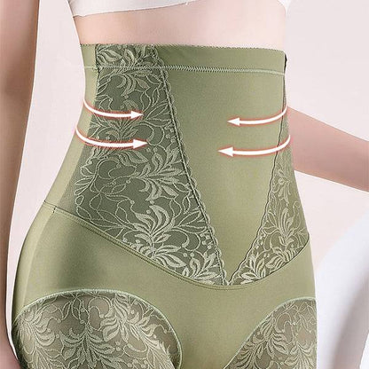 🔥Buy 1 get 2 free🔥2026 New-💫Women's high-stretch lace breathable belly cinching. buttock lifting and shaping pants