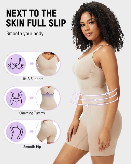 All-in-One Sculpting Bodysuit with Easy-Off Design