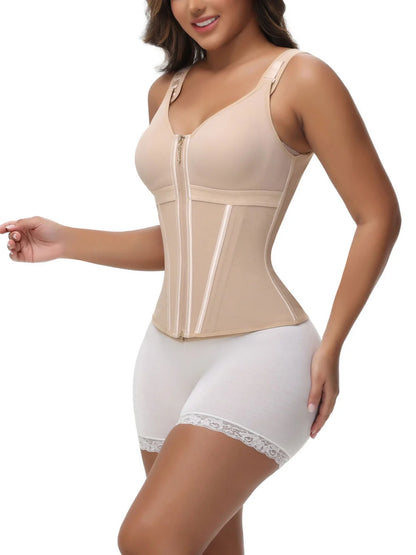 Buy one get one free extreme latex corset vest and bra