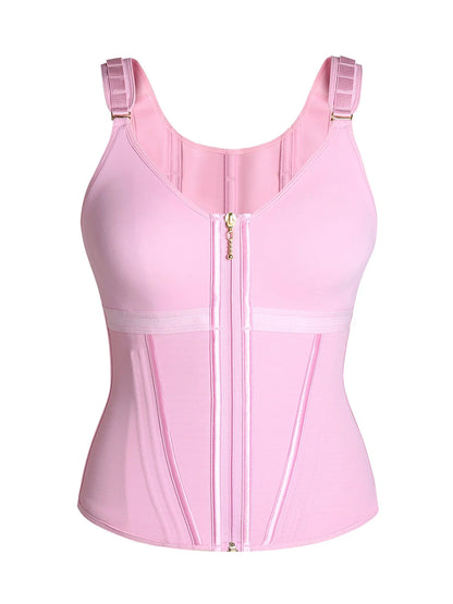 Buy one get one free extreme latex corset vest and bra