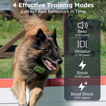 Jugbow Dog Collar 2 Dogs 4500FT Dog Training Collar with Remote, IPX7 Waterproof E Collar for Dogs Training Outdoor Rechargeable Collars for Dogs (10-120lbs)