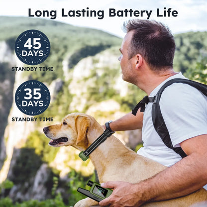 Jugbow Dog Collar 2 Dogs 4500FT Dog Training Collar with Remote, IPX7 Waterproof E Collar for Dogs Training Outdoor Rechargeable Collars for Dogs (10-120lbs)