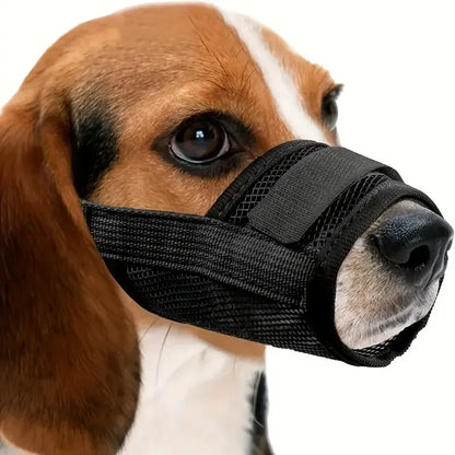 Dog Muzzle Anti-Bite Anti-Call Anti-Eating Breathable Pet Bark Stopper Dog Mask Anti-Pick Food Special for Medium and Large Dogs Comfortable and Non-Damaging to Mouth Training dog accessories