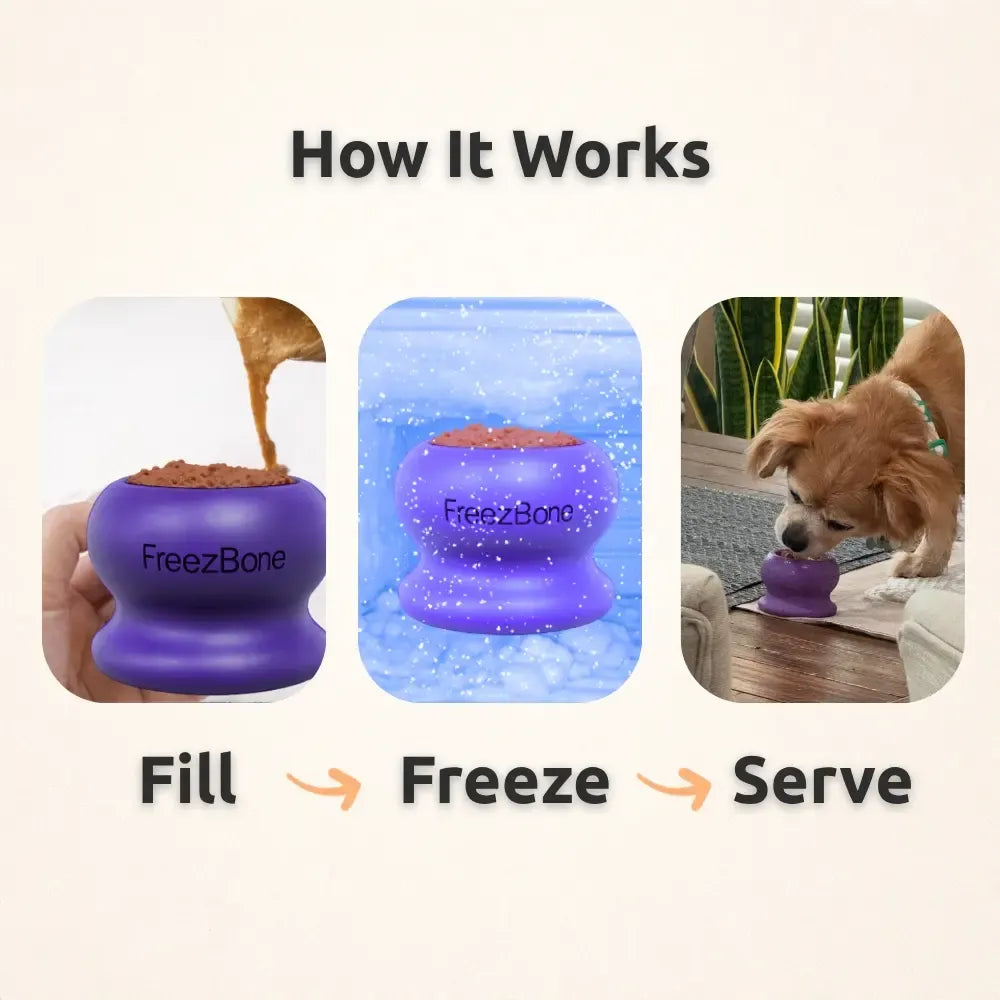 Durable Fillable Dog Chew Bone