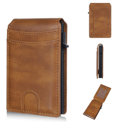 Wallet for Men - Pop Up Case, Cash Slot