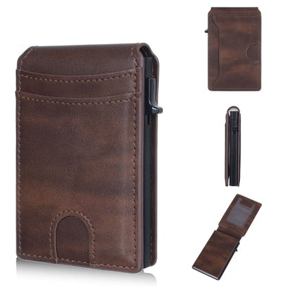 Wallet for Men - Pop Up Case, Cash Slot