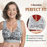 Versatile Comfy Lift & Flex Wireless Bra