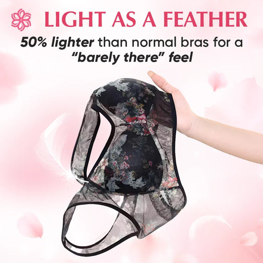 Buy one get one free ElleBloom - Ice Silk Lace Everyday Cooling Comfort Bra