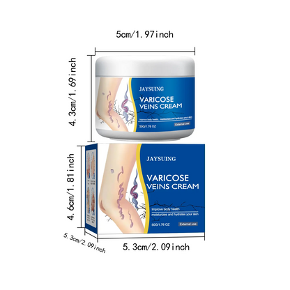 Exercise Repair Relieve Veins Leg Repairing Cream Mild Leg Massage Soothing Body Care Leg Relief External Use