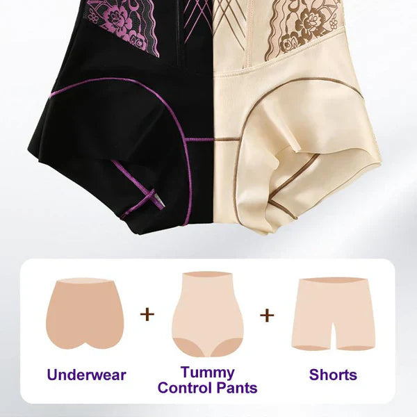 High-Waisted Tummy-Control Shaping Underwear