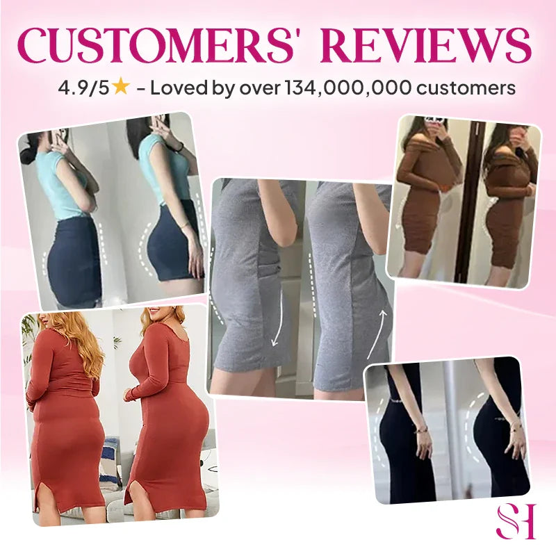 Leakproof High-Waist Tummy-Control Butt-Lifting Panties