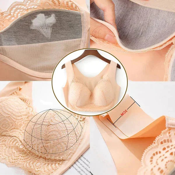 【⏰Buy 1 get 1  free⏰】🌸Mega Sale💐Ultimate Lift Stretch Full Shape Seamless Lace Bra