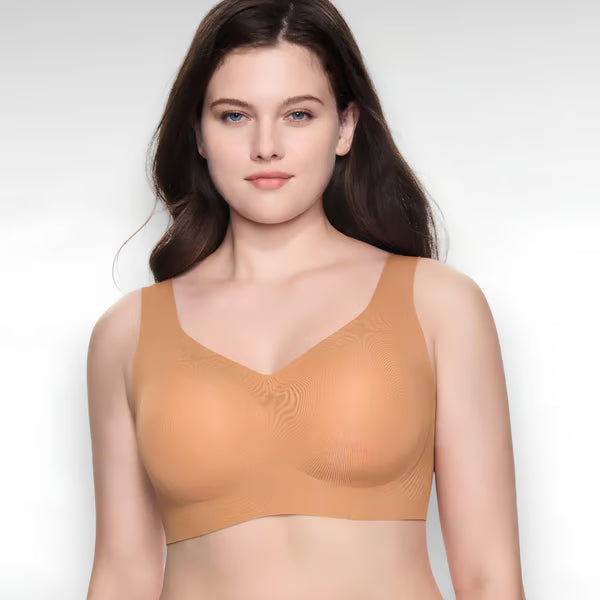 🎉Plus Size Wireless Bra -Seamless Full Coverage T-Shirt Bra