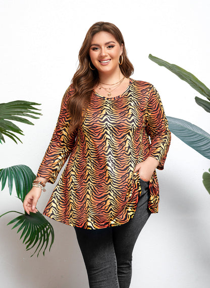 Womens Tops - Plus Size Tunics 3/4 Sleeve Loose Fit Dressy Casual Long Swing Flowy Lady Blouses Shirts Wear with Leggings Teals Blue Clothing A17 SATYS2